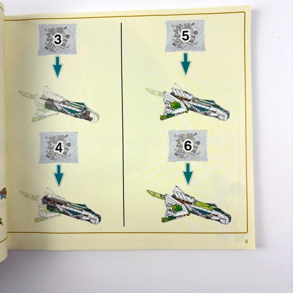 LEGO Monkie Kid White Dragon Horse Jet Instruction Manual Book Only 80020 - Picture 8 of 12